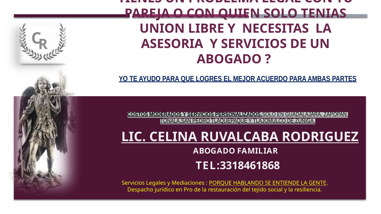 Vista previa del documento Asesoría y abogado