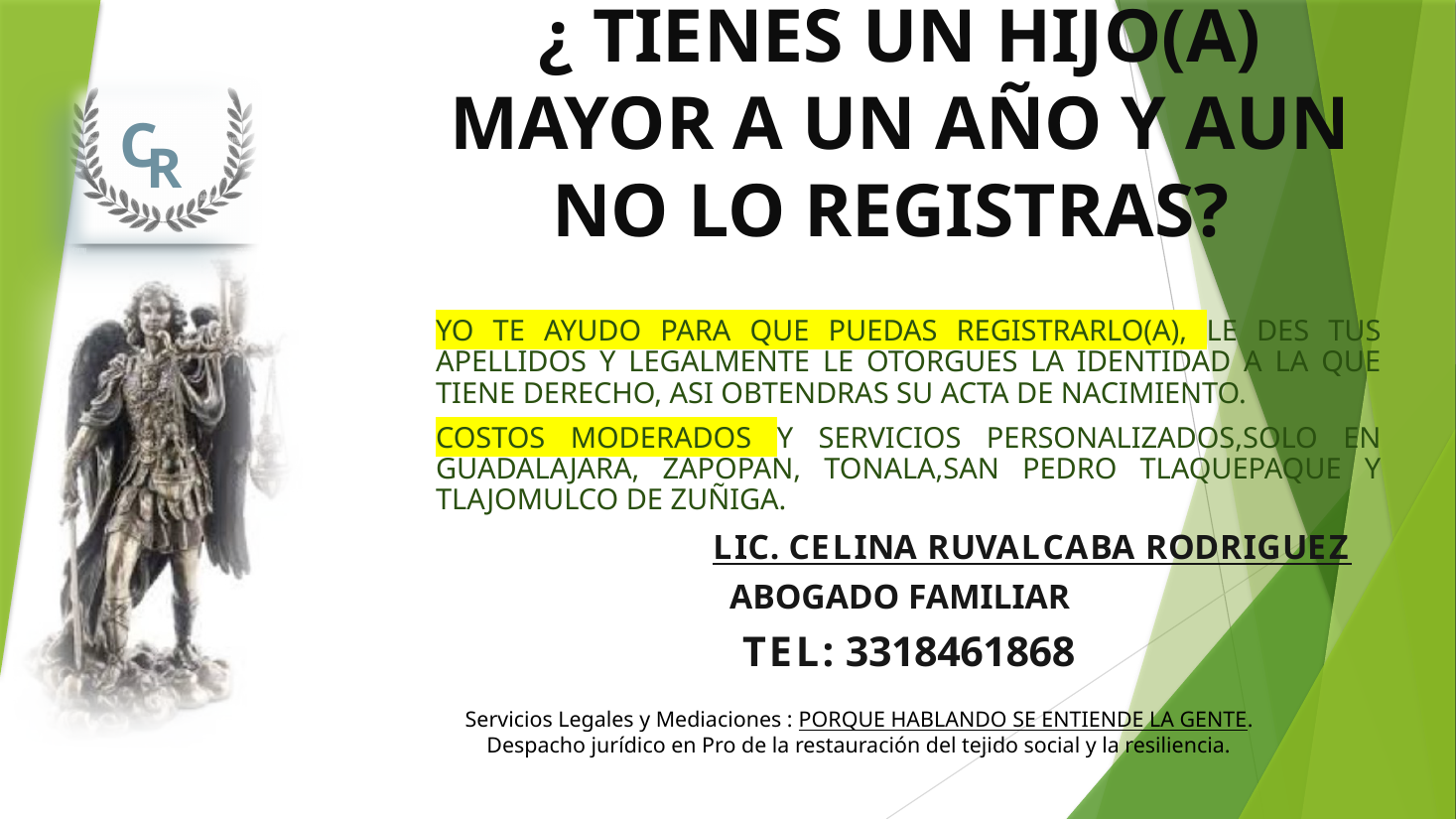 Vista previa del documento Registro extemporáneo
